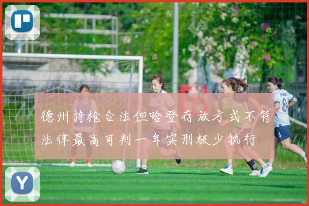 德州持枪合法但哈登存放方式不符法律最高可判一年实刑极少执行